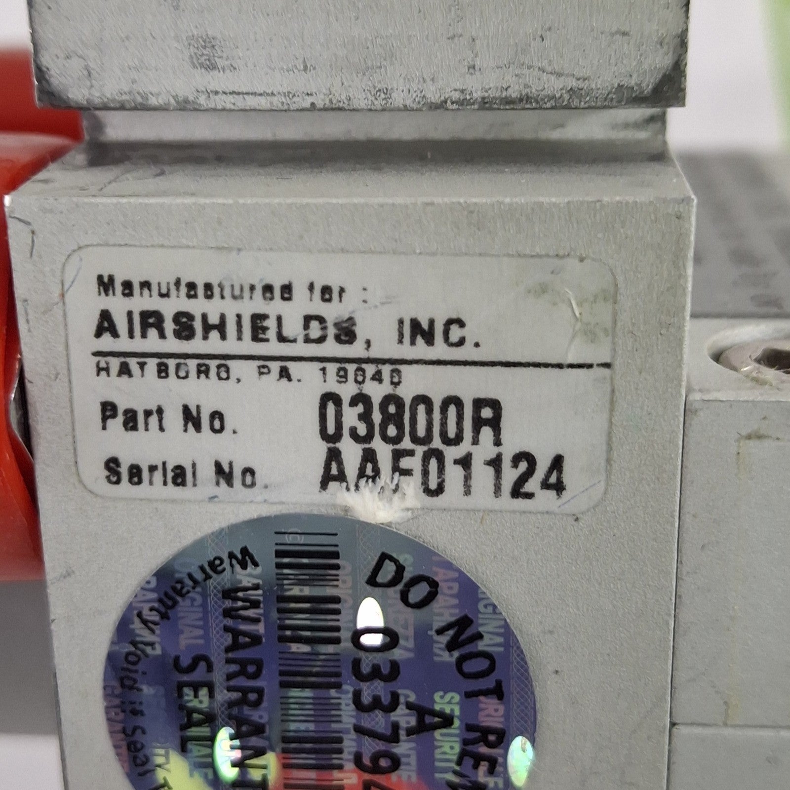 Hill-Rom 03800R Air-Oxygen Blender