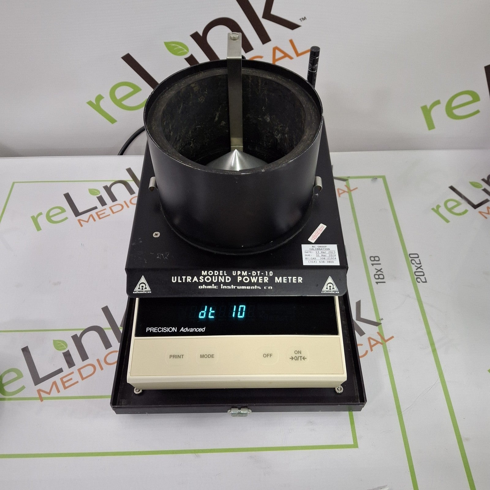 Ohmic Instruments Company UPM-DT-10 Ultrasound Power Meter