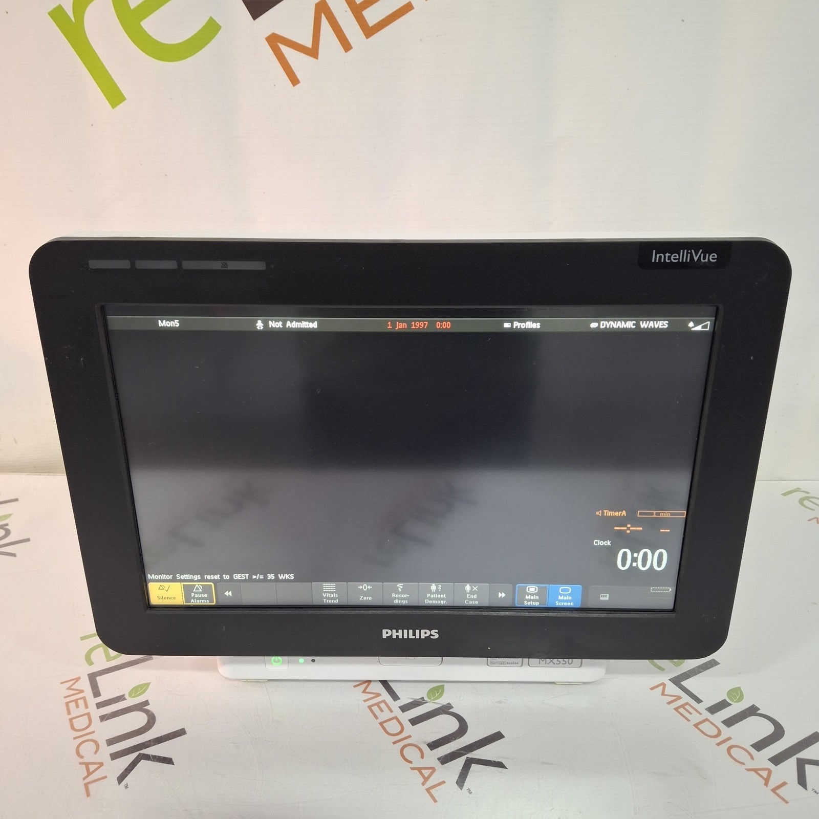 Philips MX550 Portable/Bedside Patient Monitor