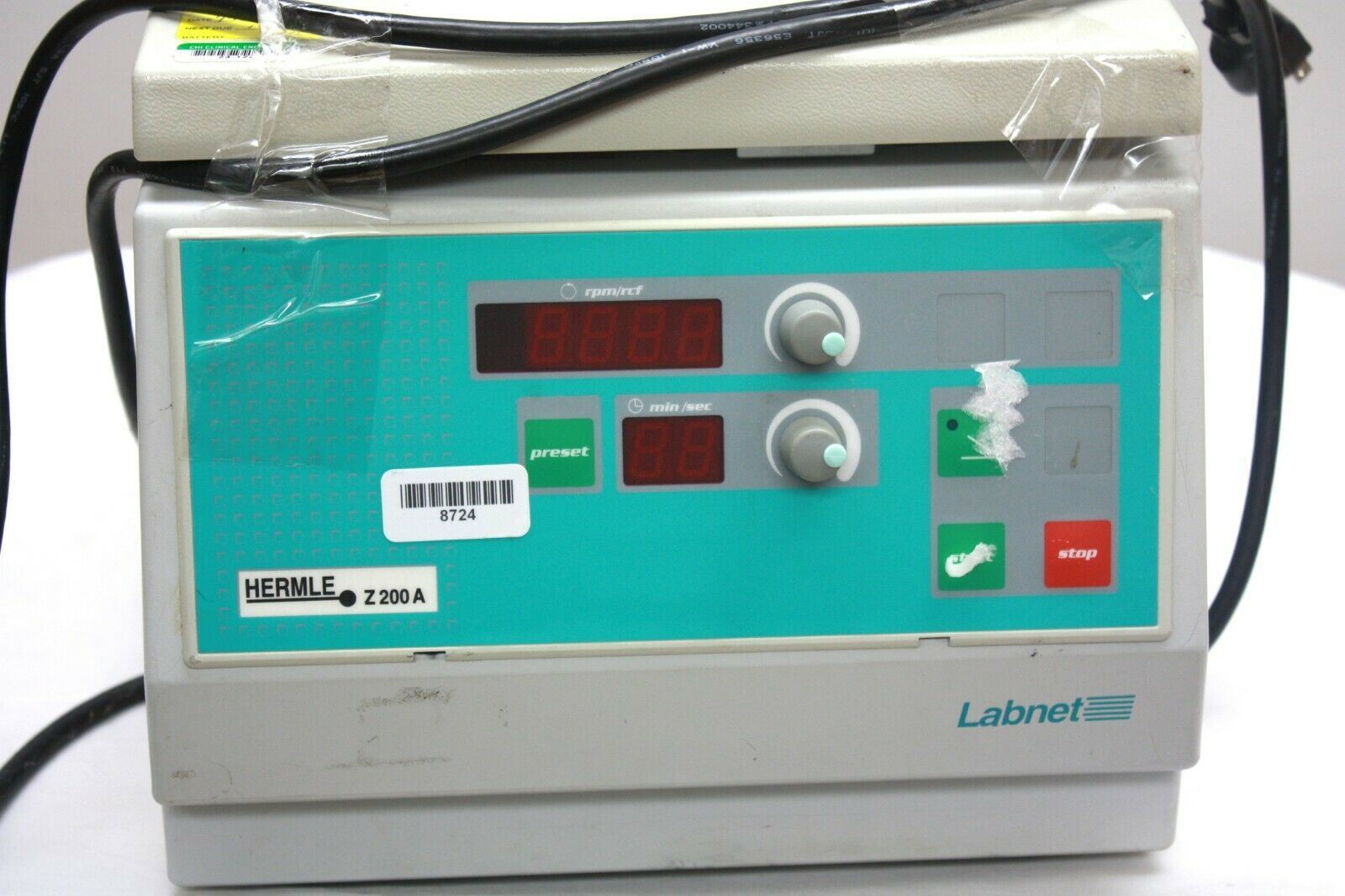 Labnet Hermle Tabletop Z200A Centrifuge (419GS) DIAGNOSTIC ULTRASOUND MACHINES FOR SALE