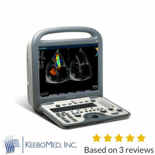 SonoScape S8 Color Doppler Portable Ultrasound with Linear Array Probe L741 DIAGNOSTIC ULTRASOUND MACHINES FOR SALE