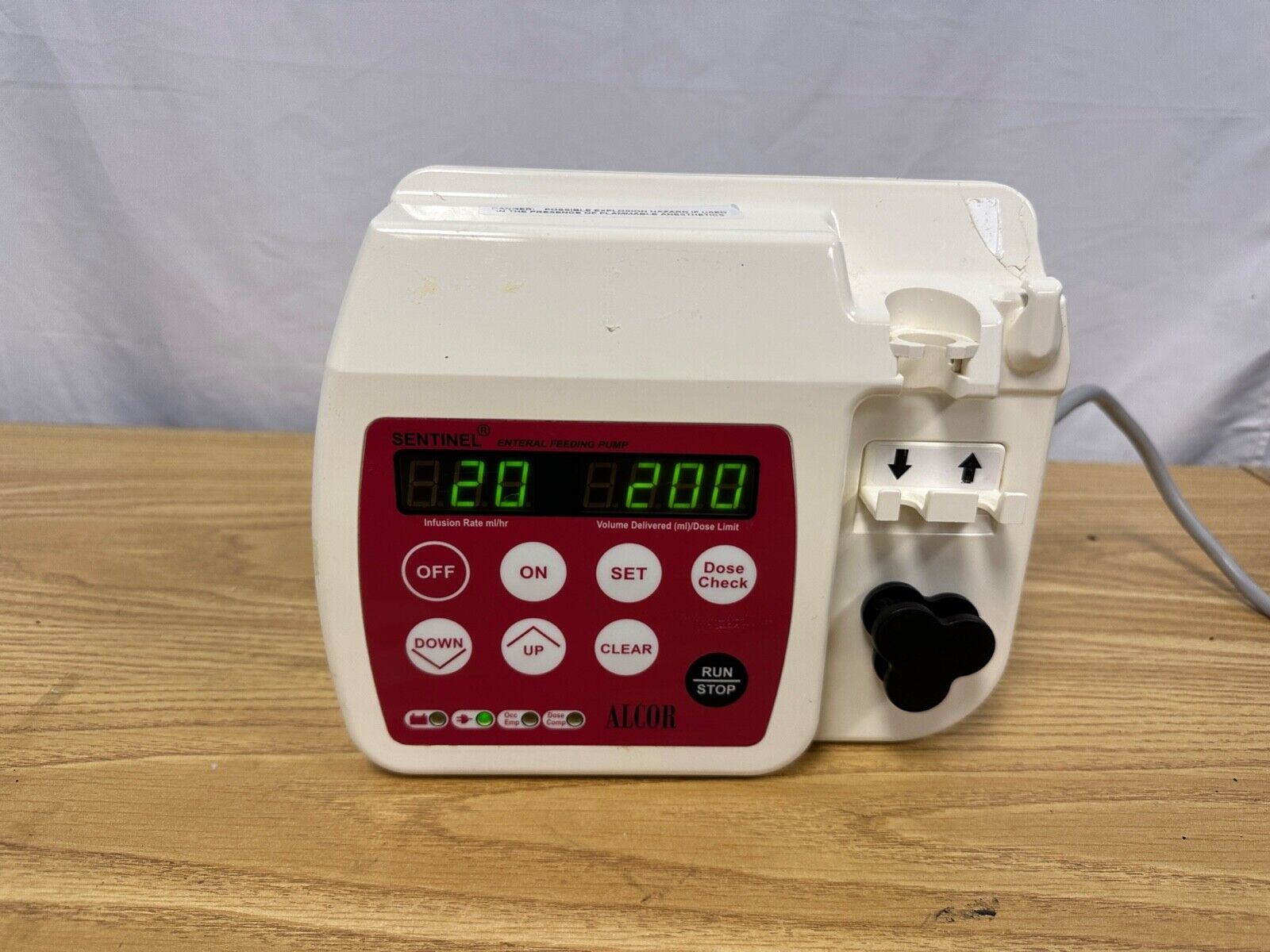 Alcon Sentinel External Feeding Pump, S-1000-SI DIAGNOSTIC ULTRASOUND MACHINES FOR SALE