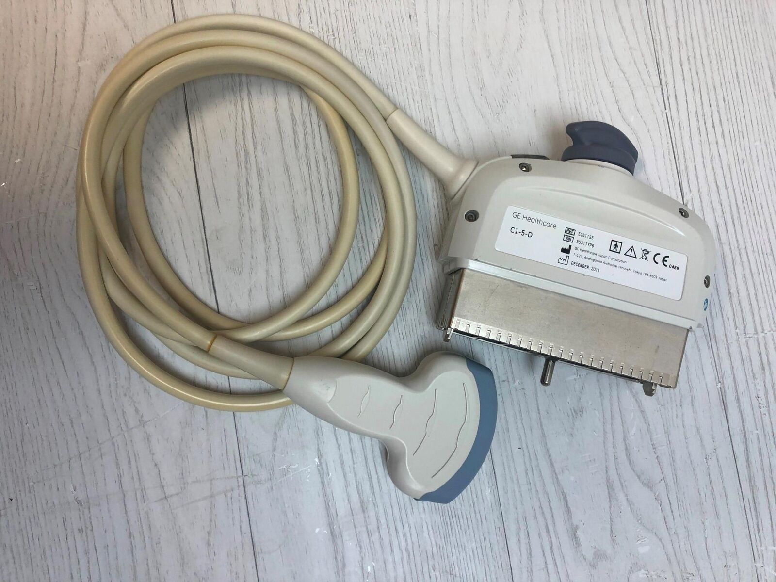 GE C1-5-D ULTRASOUND PROBE TRANSDUCER 2011 DIAGNOSTIC ULTRASOUND MACHINES FOR SALE