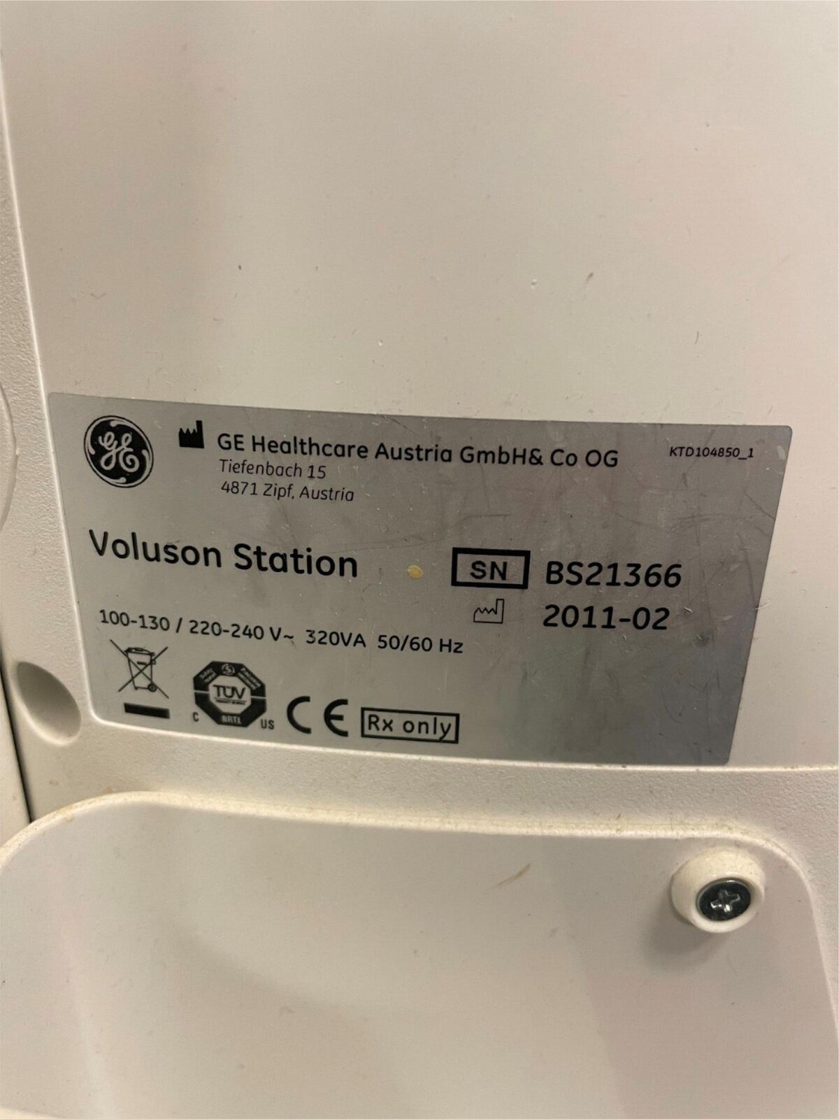 Mobile Trolley- Voluson Station for Ultrasound Machine: GE Voluson DIAGNOSTIC ULTRASOUND MACHINES FOR SALE