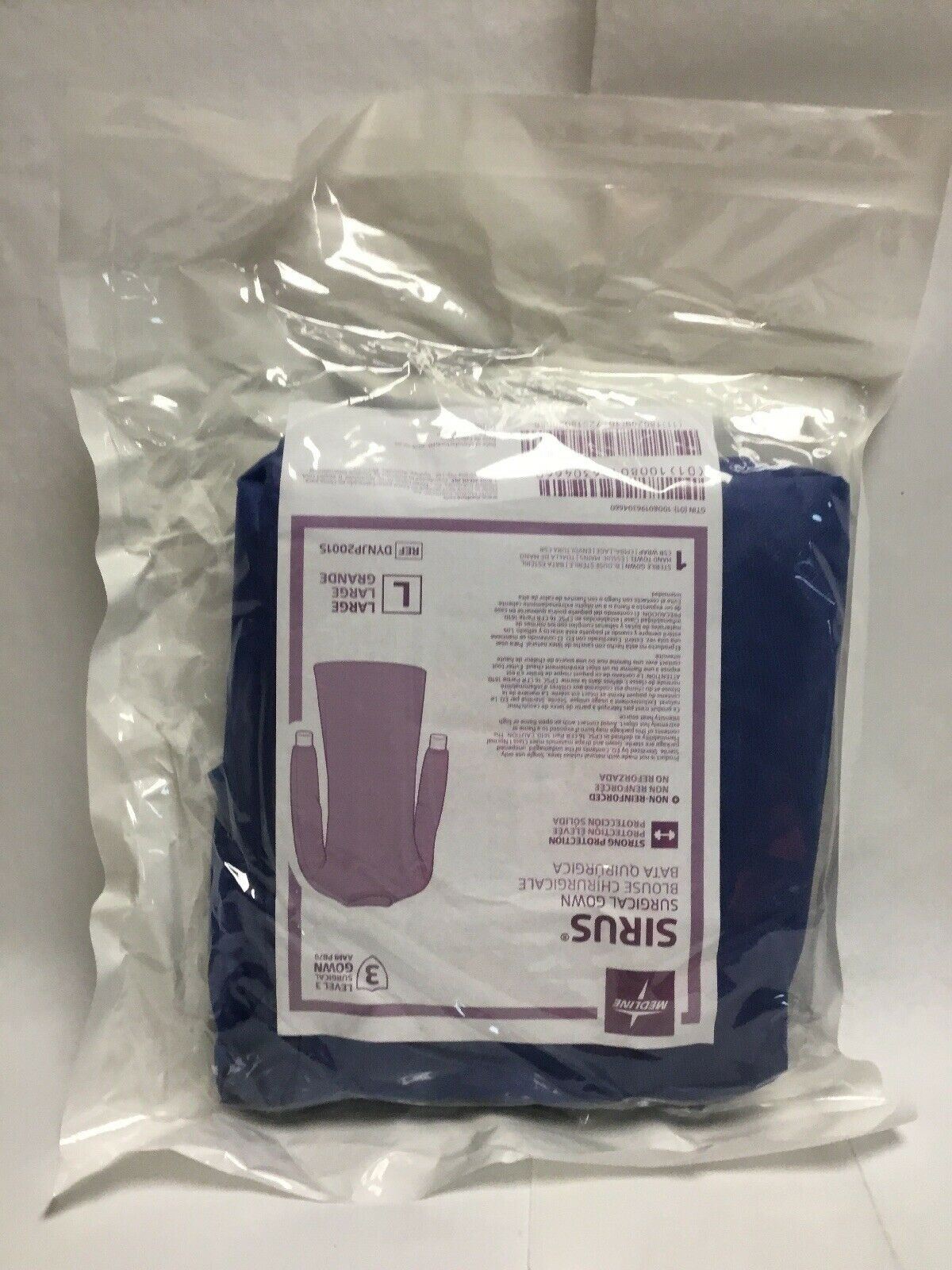 Medline Sirus Surgical Gown Large Level 3--Case of 20 (70KMD) DIAGNOSTIC ULTRASOUND MACHINES FOR SALE