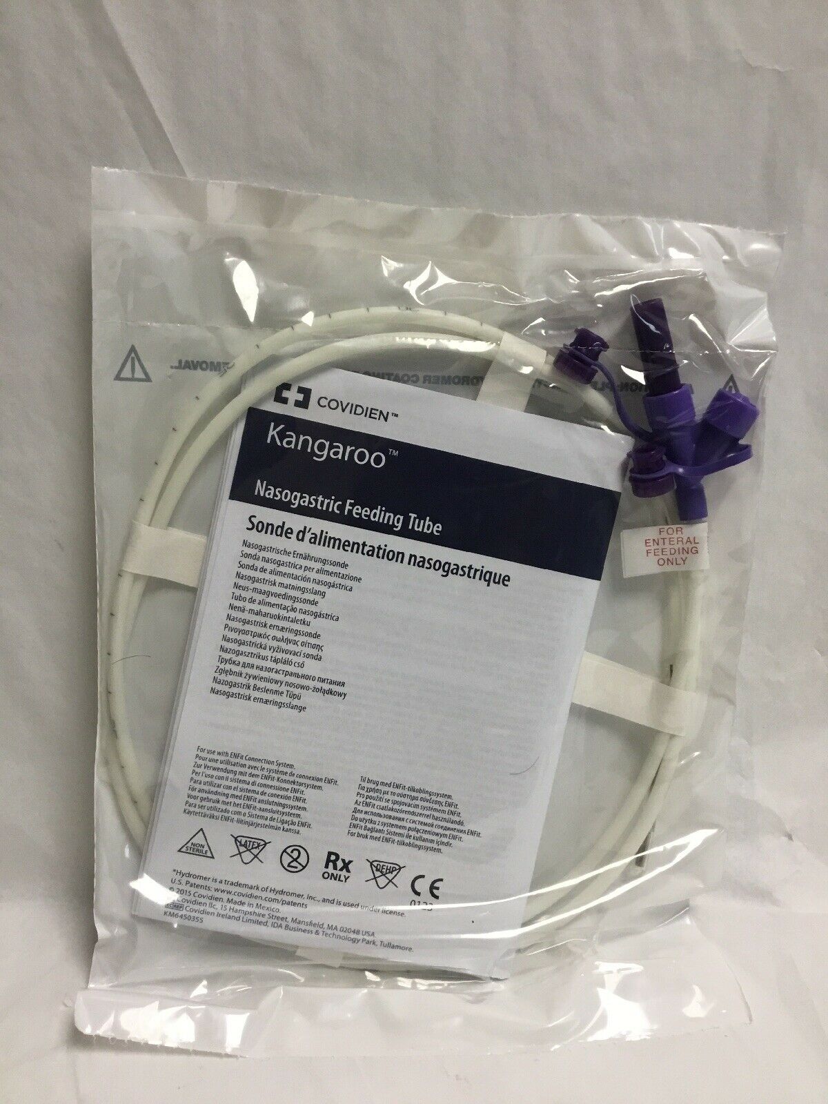 Covidien Kangaroo Nasogastric Feeding Tube with ENFit Connection, Lot of 1 35KMD DIAGNOSTIC ULTRASOUND MACHINES FOR SALE