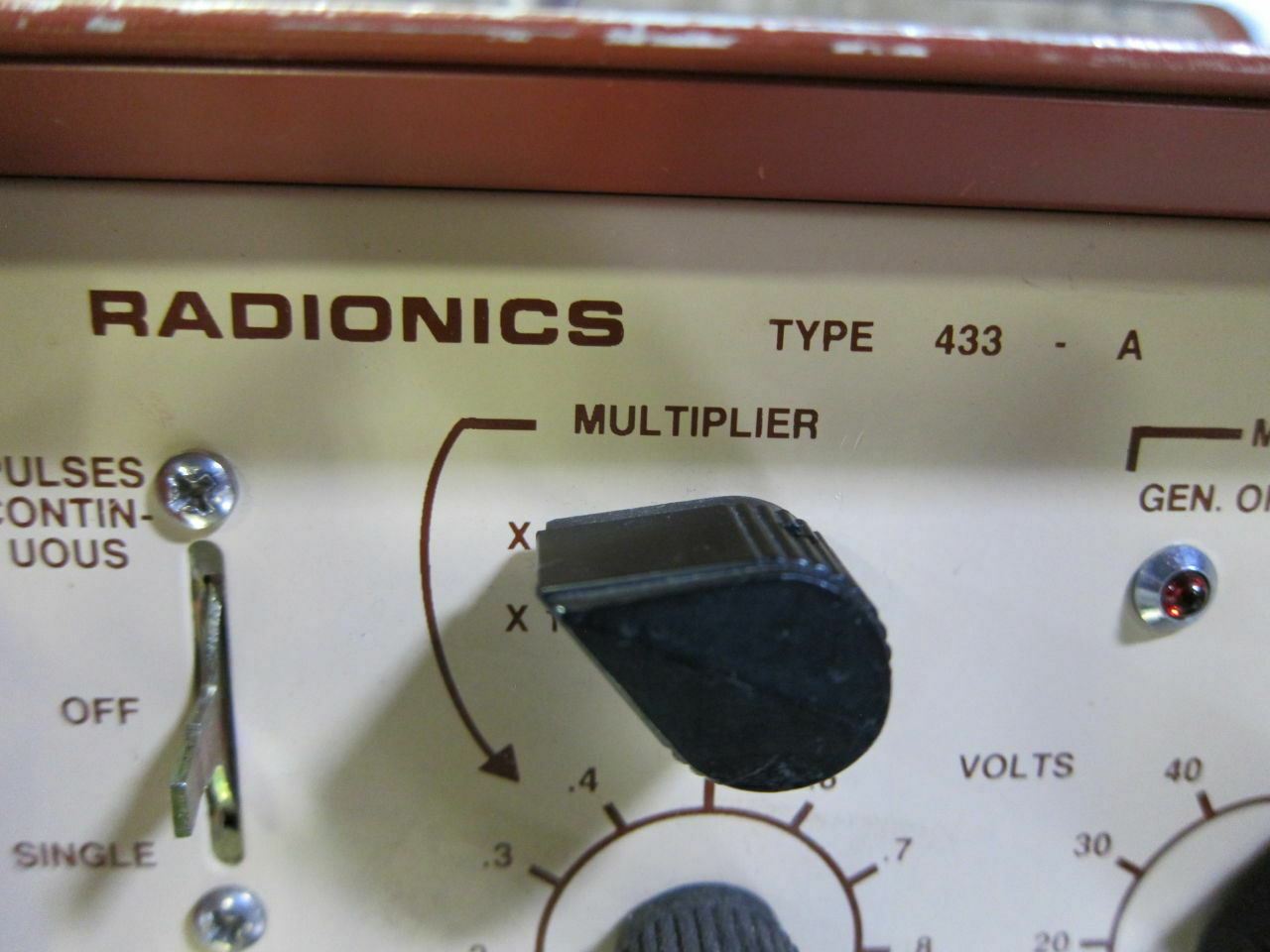 Radionics Type 433-A Nerve Stimulator DIAGNOSTIC ULTRASOUND MACHINES FOR SALE