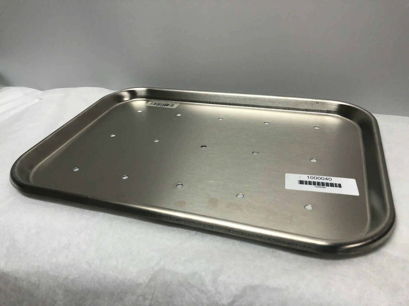 Vollrath Shallow Surgical 14" Tray with Holes | KMCE-165 DIAGNOSTIC ULTRASOUND MACHINES FOR SALE