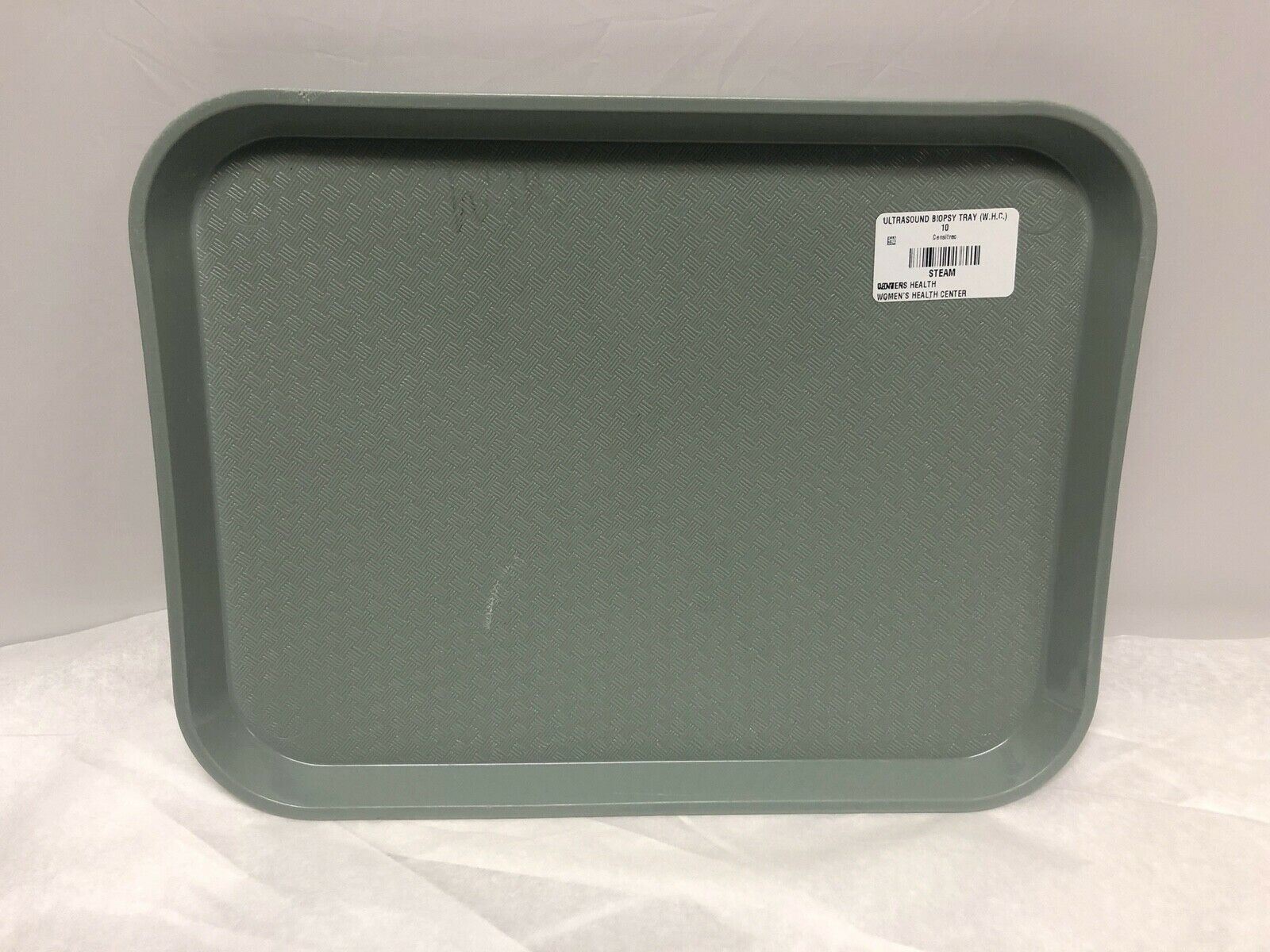 Gray Plastic Surgical 12" Tray | KMCE-167 DIAGNOSTIC ULTRASOUND MACHINES FOR SALE