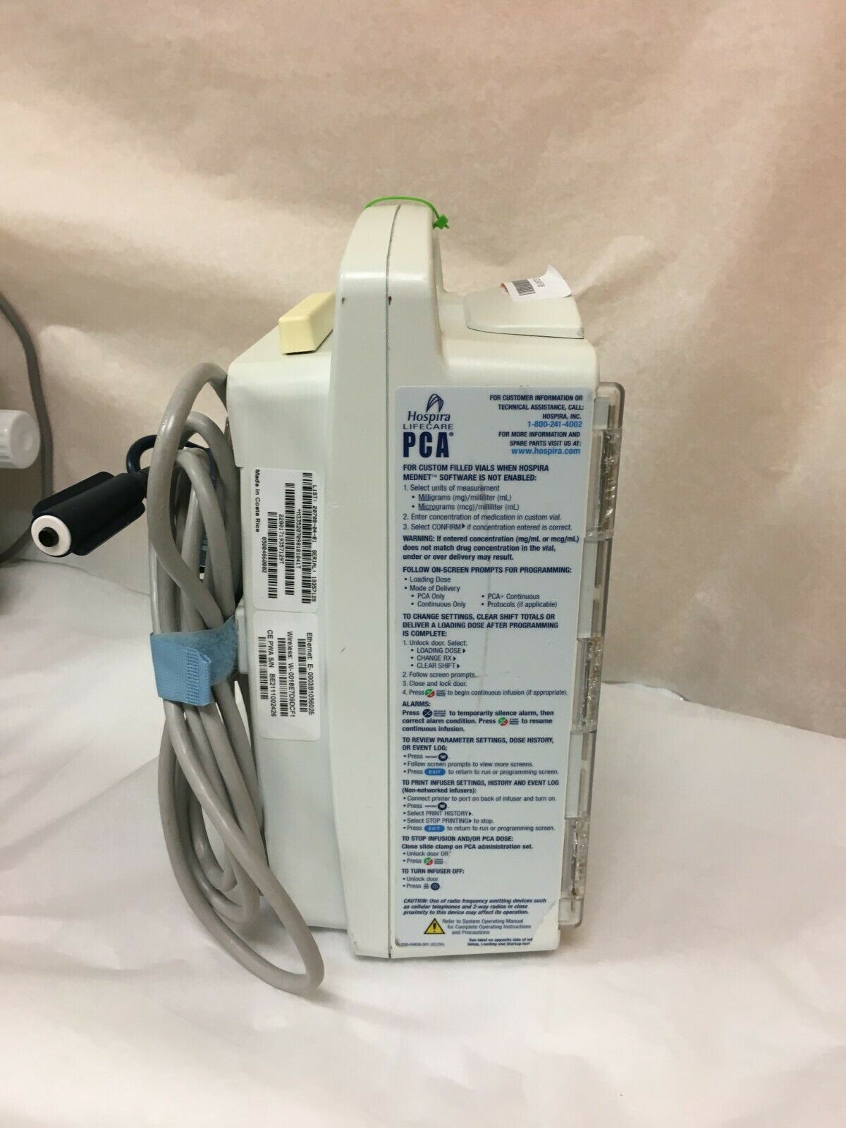 Abbott Hospira- Lifecare PCA - Infusion Pump DIAGNOSTIC ULTRASOUND MACHINES FOR SALE