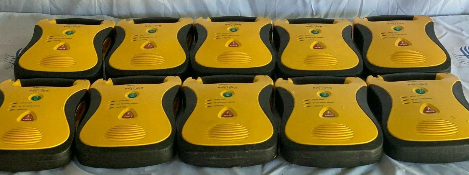 Lots of 10 Defibtech Revivers AED-no battery and accessories Very Good Condition DIAGNOSTIC ULTRASOUND MACHINES FOR SALE