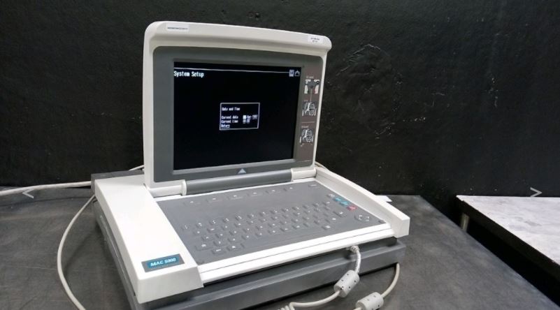 GE MAC 5000 ECG/EKG MACHINE DIAGNOSTIC ULTRASOUND MACHINES FOR SALE