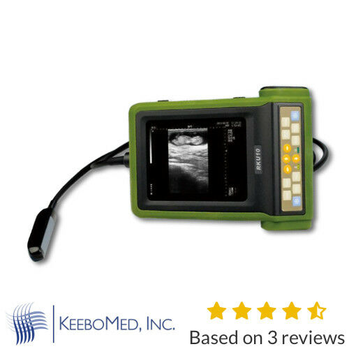 KeeboMed RKU-10 Veterinary Ultrasound Machine w/ Rectal Probe for Large Animals DIAGNOSTIC ULTRASOUND MACHINES FOR SALE