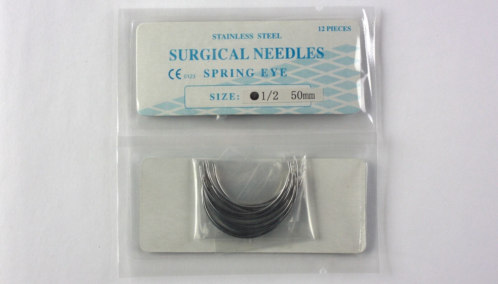 Veterinary SS Surgical Needles Spring Eye, Round Body, 1/2 Circle, 50mm, 12 Pack DIAGNOSTIC ULTRASOUND MACHINES FOR SALE