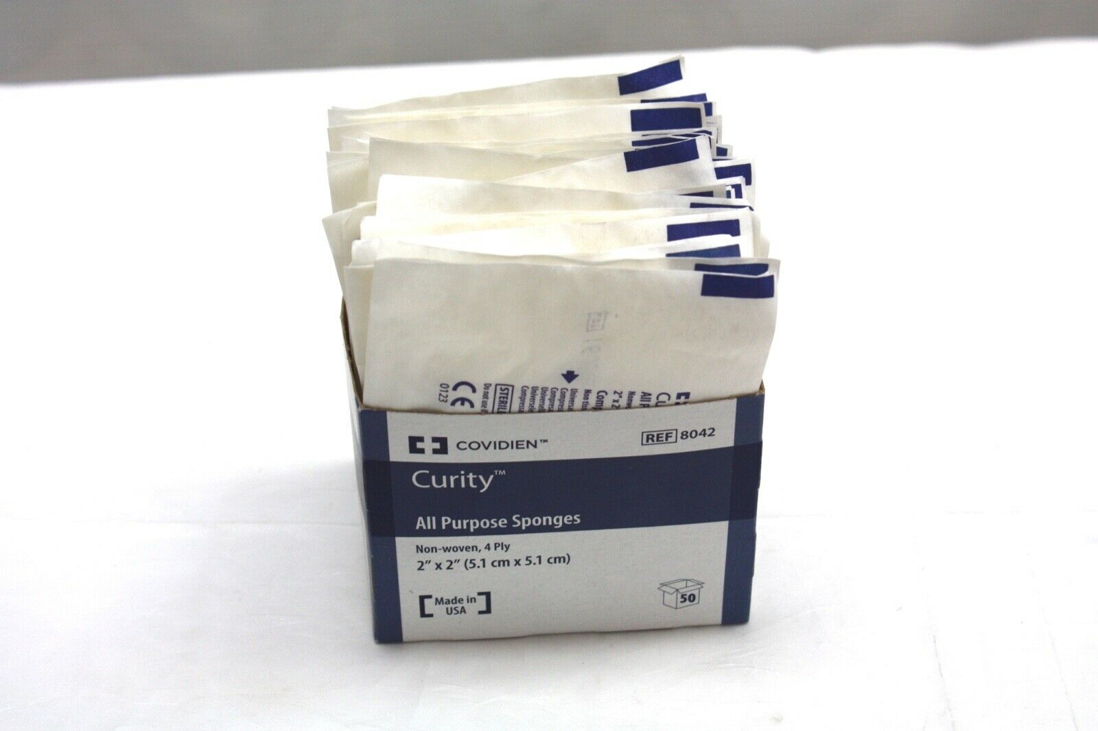 Covidien Curity All Purpose Sponges 2" X 2", Exp. 10/2021 (599KMD) DIAGNOSTIC ULTRASOUND MACHINES FOR SALE