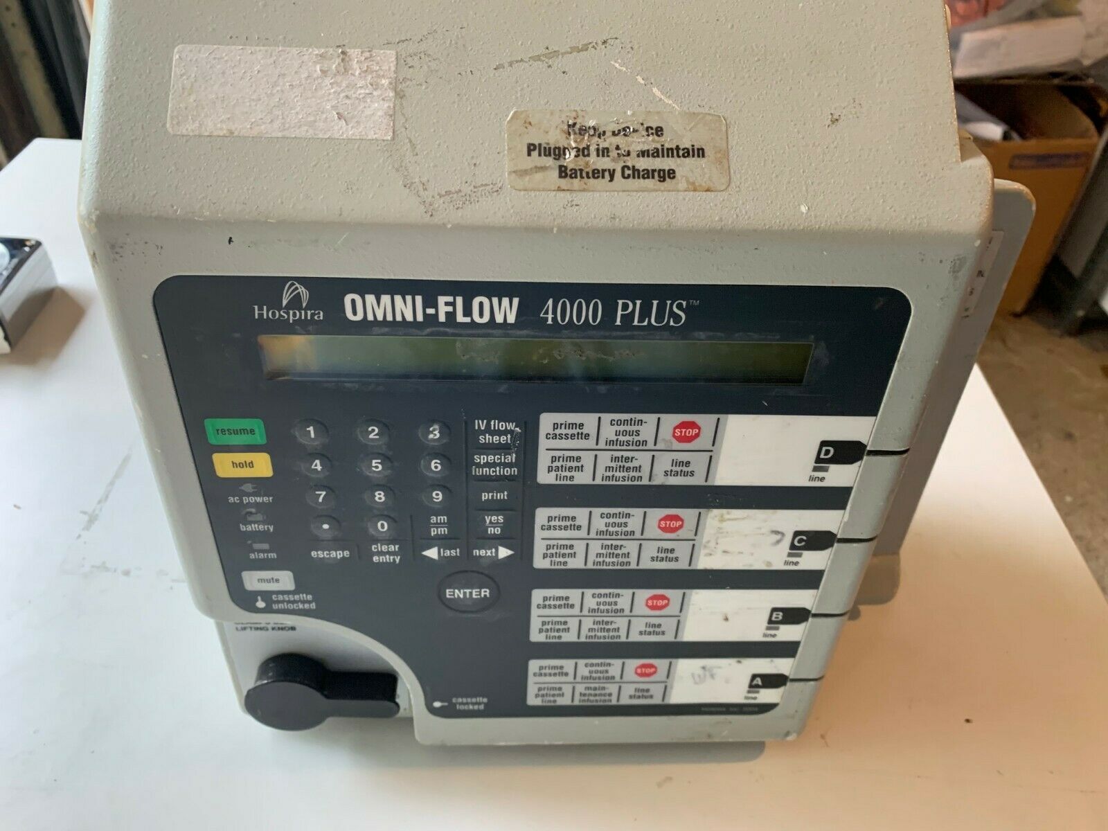 Hospira Omni-Flow 4000 Plus 524DM DIAGNOSTIC ULTRASOUND MACHINES FOR SALE