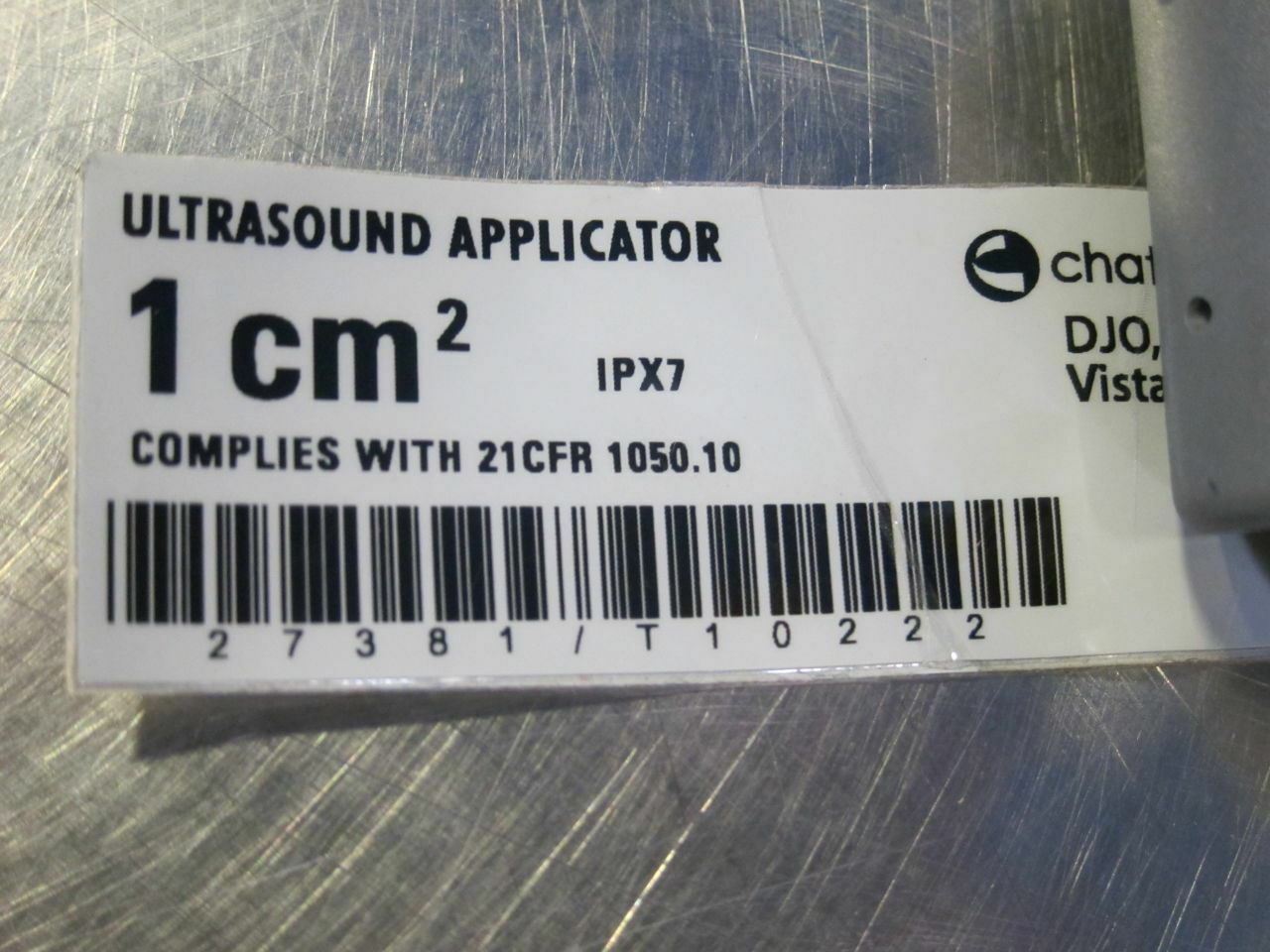 CHATTANOOGA Ultrasound 27381 Applicator used DIAGNOSTIC ULTRASOUND MACHINES FOR SALE