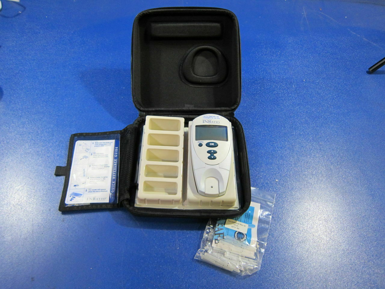 Hemosense INRatio PT Monitoring System with Case DIAGNOSTIC ULTRASOUND MACHINES FOR SALE