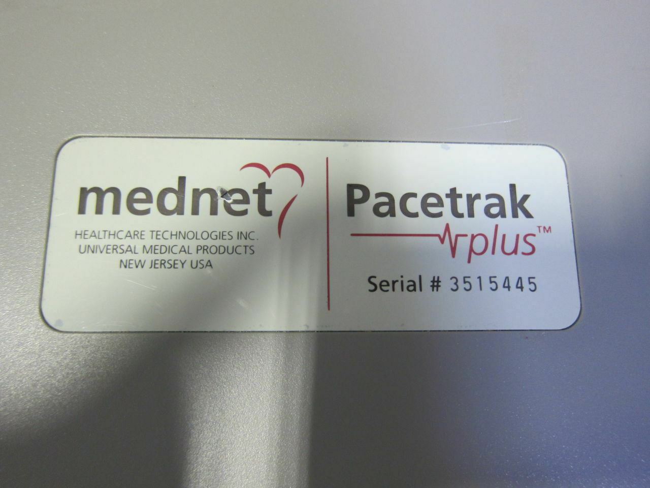 Mednet Pacetrak Plus Portable ECG In Case with ENR DIAGNOSTIC ULTRASOUND MACHINES FOR SALE