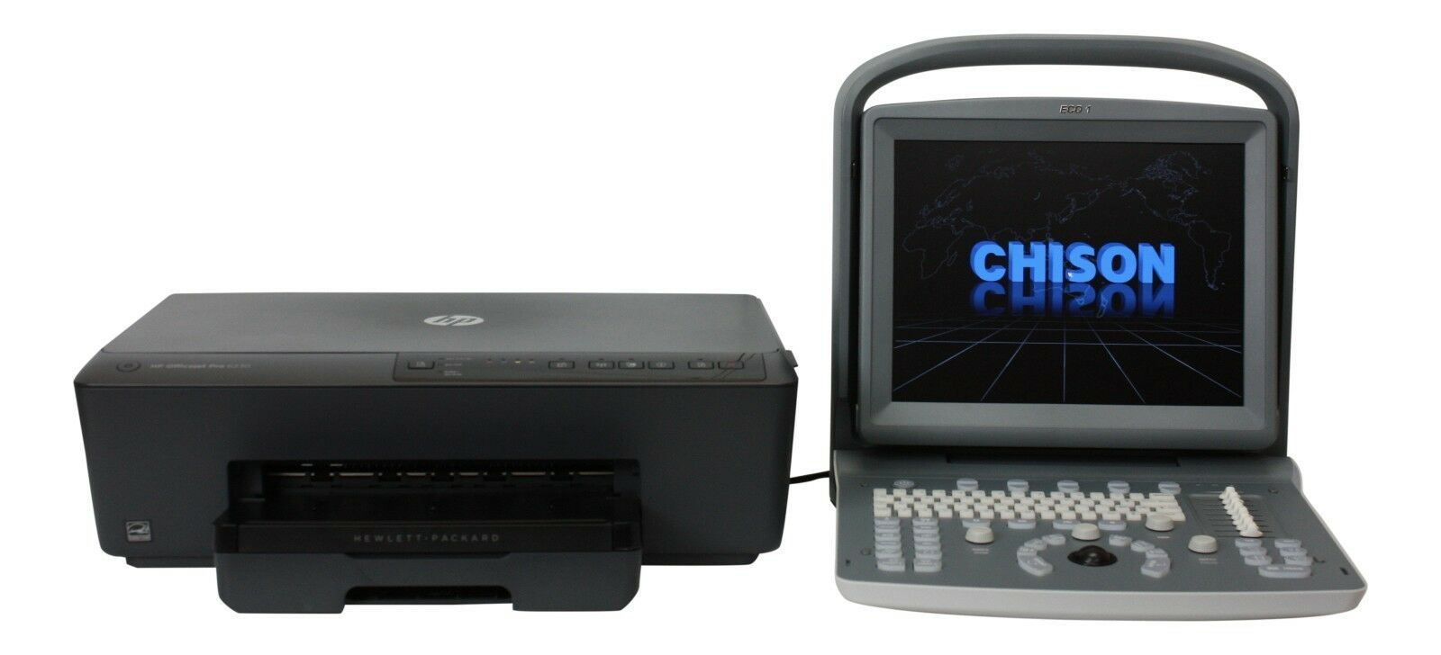 Chison ECO1 Portable LED Ultrasound Scanner two probes Convex &  linear array DIAGNOSTIC ULTRASOUND MACHINES FOR SALE