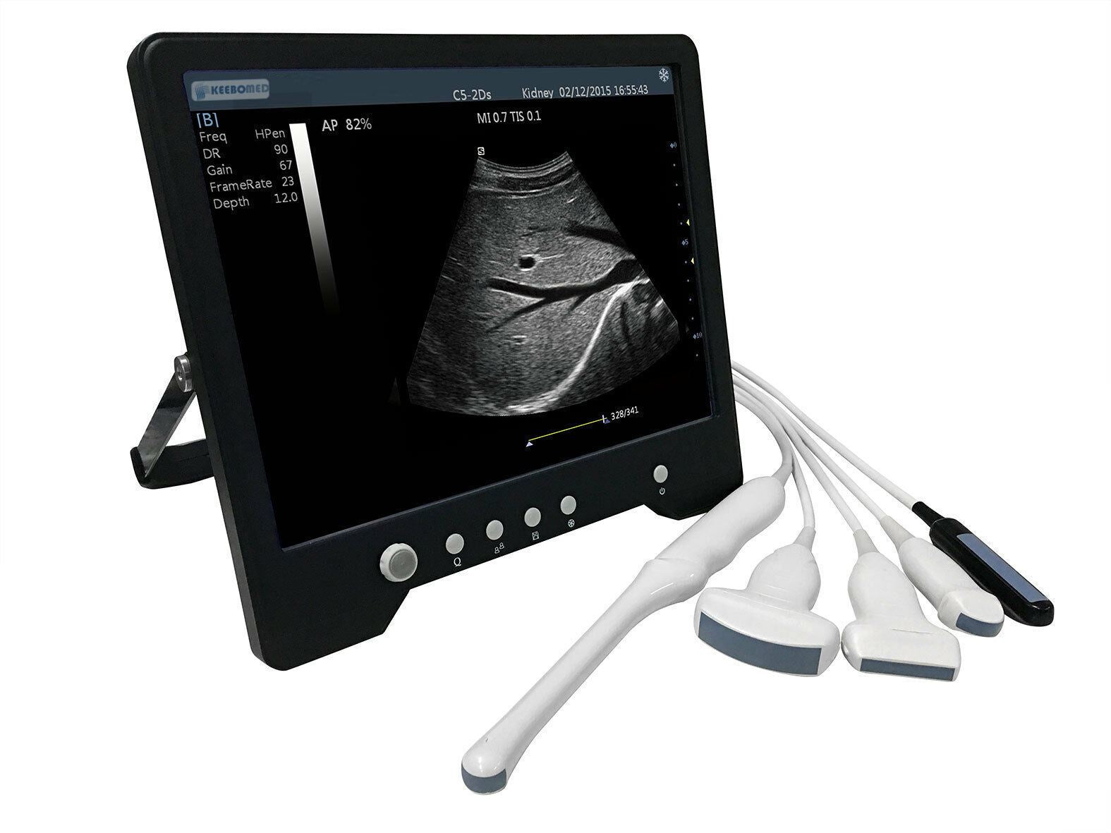 Veterinario Touchscreen Ultrasound&micro-convex Sonda per S Animali, Keebomed DIAGNOSTIC ULTRASOUND MACHINES FOR SALE