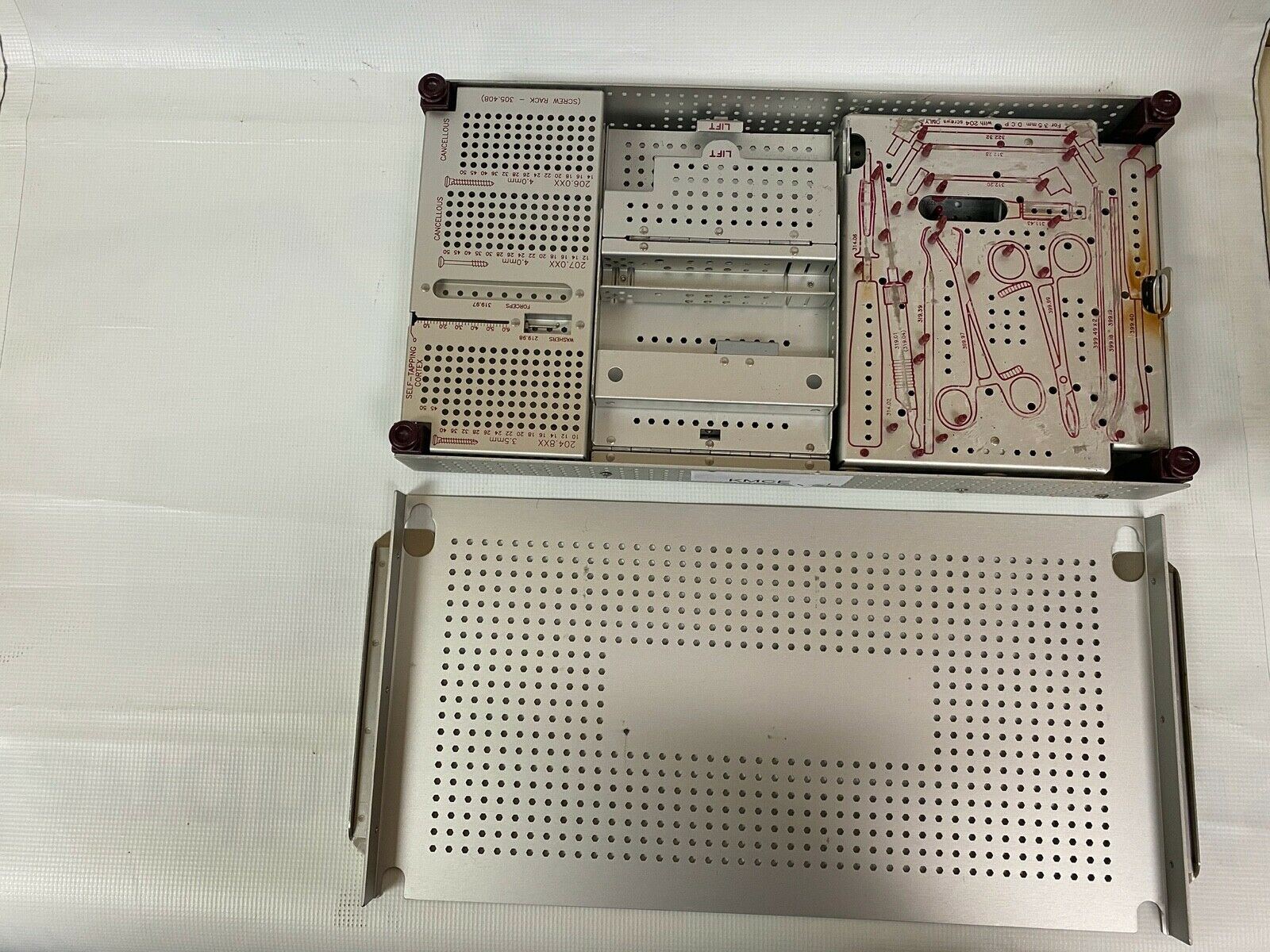 Synthes Case Only for Small Fragment Set | KMCE-21 DIAGNOSTIC ULTRASOUND MACHINES FOR SALE