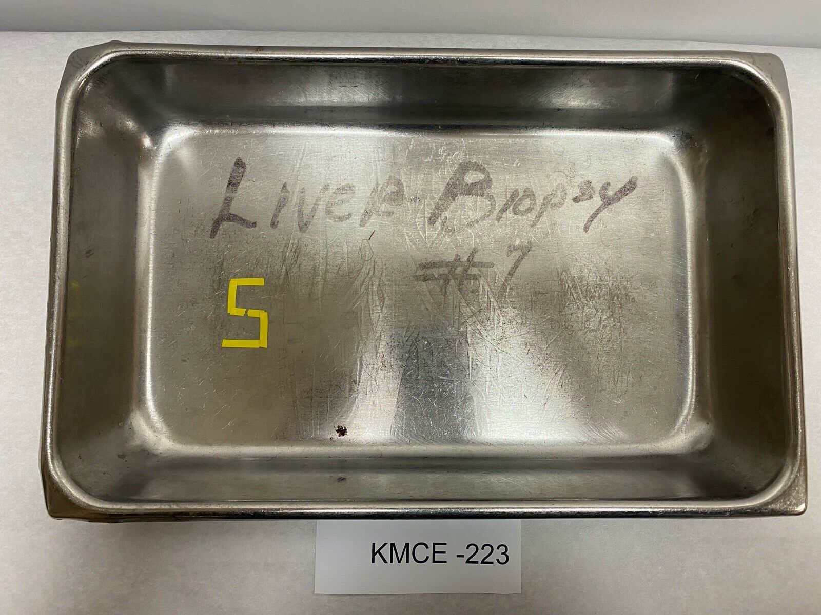 Vollrath Stainless Steel Biopsy 13" Tray | KMCE-223 DIAGNOSTIC ULTRASOUND MACHINES FOR SALE