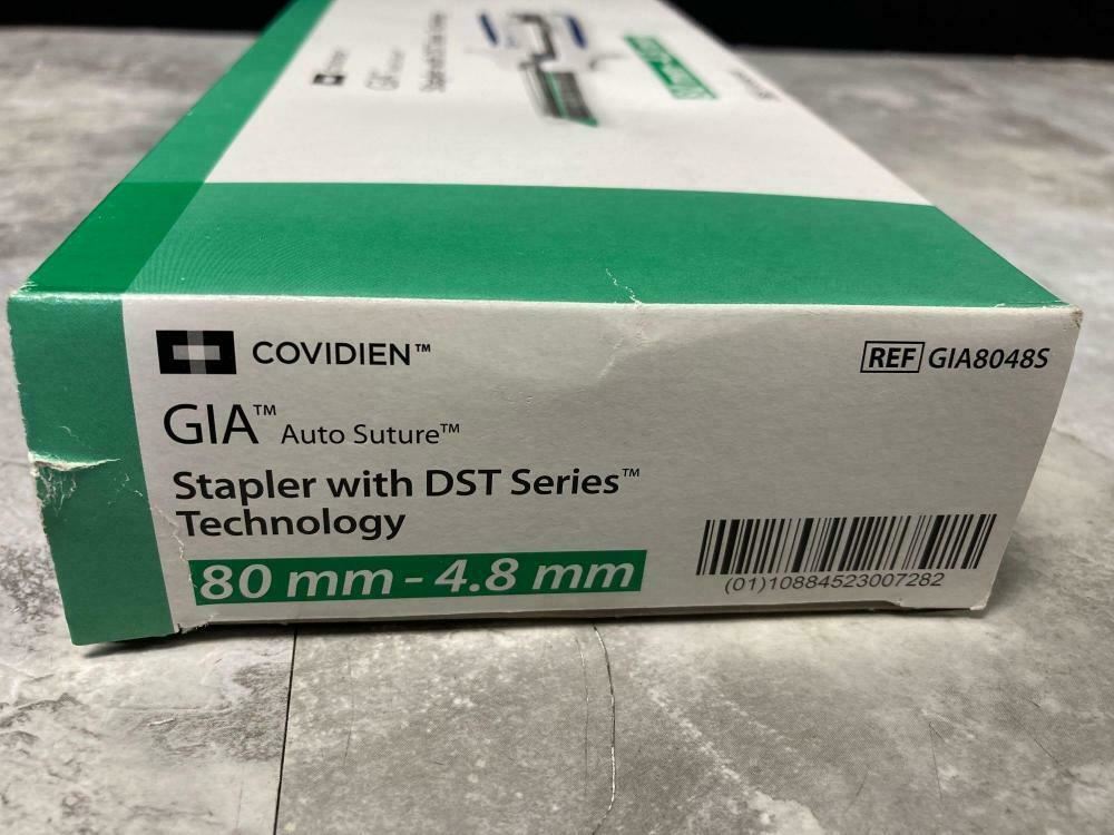 COVIDIEN GIA STAPLER WITH DST SERIES TECHNOLOGY GIA8048S | DESCE-10 DIAGNOSTIC ULTRASOUND MACHINES FOR SALE