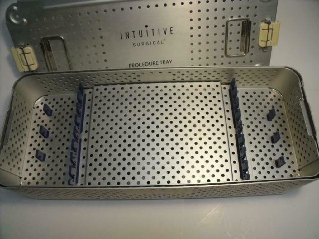 Empty Intuitive Surgical 400223 Procedure Tray Sterilization Case | PR3425 DIAGNOSTIC ULTRASOUND MACHINES FOR SALE