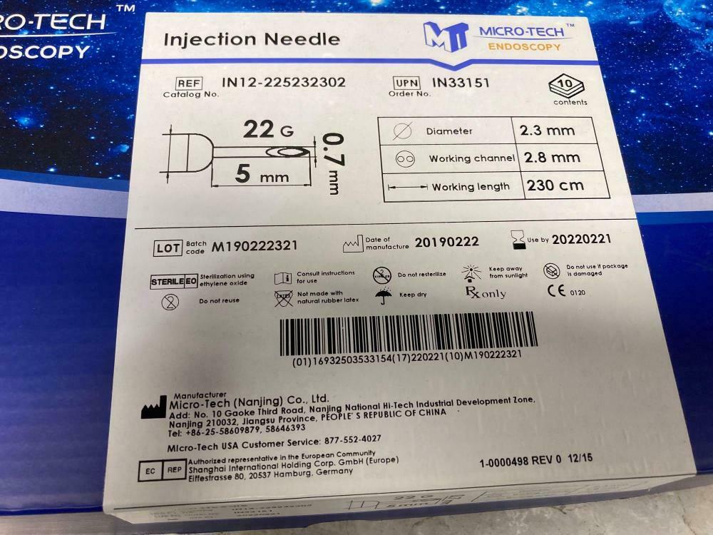 MICRO-TECH (NANJING) CO., LTD. POM INNER TUBER?NEEDLE LENGTH 5MM WITH METAL CAP DIAGNOSTIC ULTRASOUND MACHINES FOR SALE