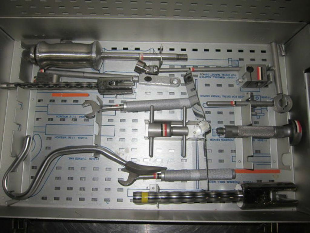 RICHARDS Russell-Taylor Femoral Instrument Tray (60DM) DIAGNOSTIC ULTRASOUND MACHINES FOR SALE