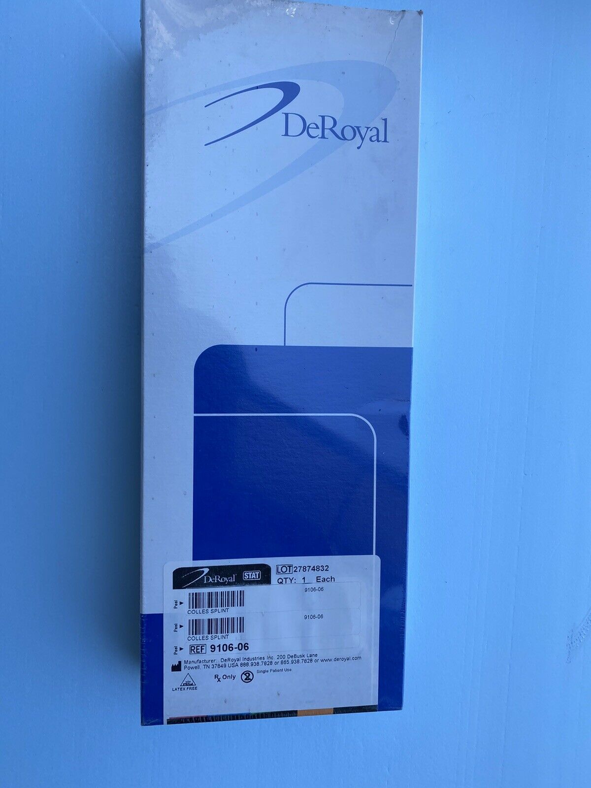 DeRoyal Colors Splint 9106-06 DIAGNOSTIC ULTRASOUND MACHINES FOR SALE