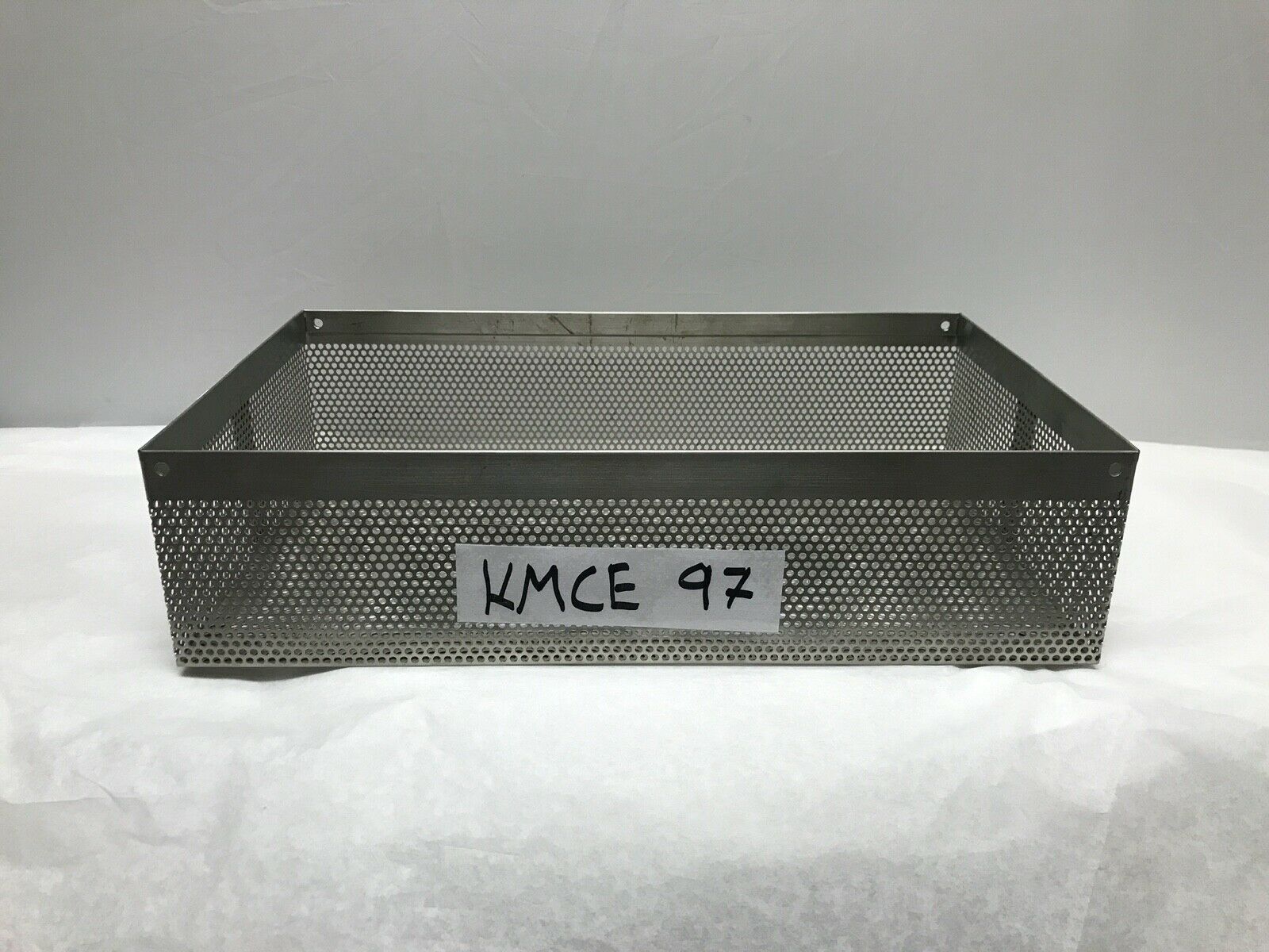 Unbranded Metal Tray (H:4in X L:16in X W:9 1/2in) KMCE-97 DIAGNOSTIC ULTRASOUND MACHINES FOR SALE