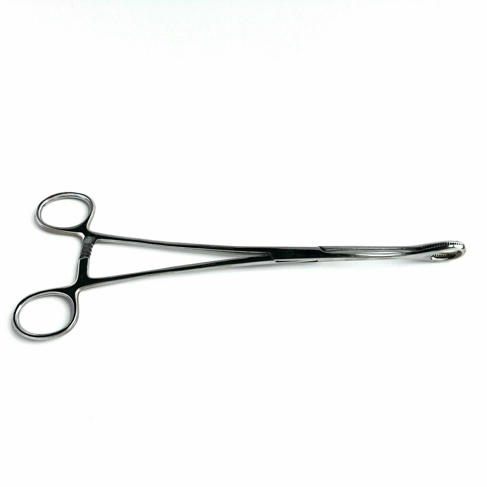 HS8242 Surgical Serrated Loop Sponge Forceps, Straight, 9-3/4" (DMT382) DIAGNOSTIC ULTRASOUND MACHINES FOR SALE