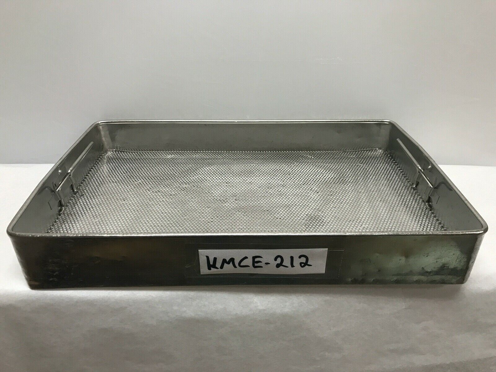 Stainless Steel Sterilization Tray (L: 20 3/4"; H: 3"; W: 13.25")  | KMCE-212 DIAGNOSTIC ULTRASOUND MACHINES FOR SALE