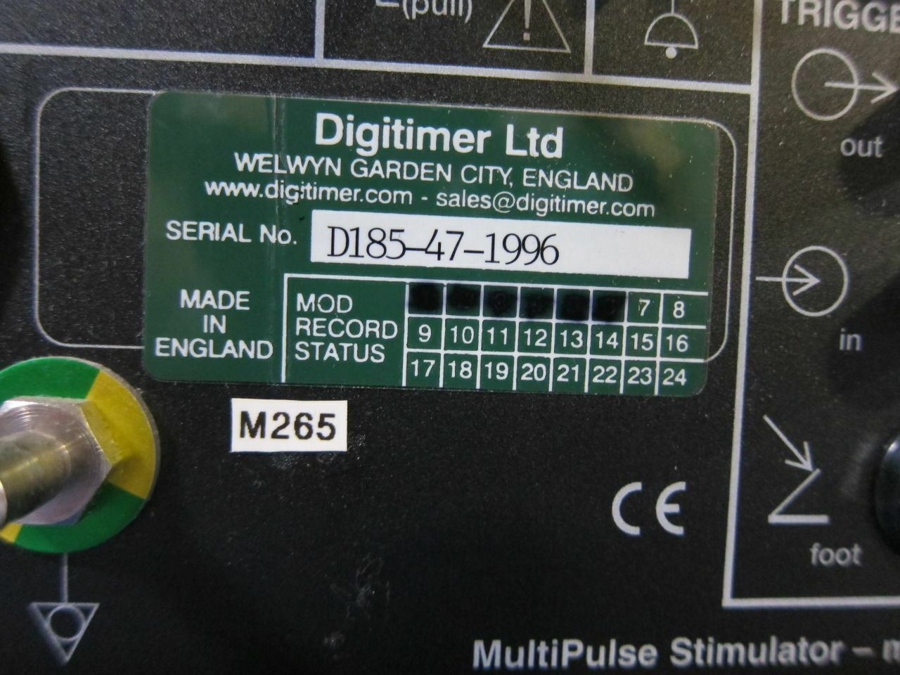 Digitimer D185 MultiPulse Transcranial Cortical Stimulator (595DM) DIAGNOSTIC ULTRASOUND MACHINES FOR SALE