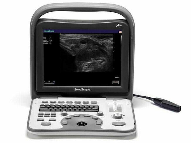 SonoScape A6V Veterinary Ultrasound with Rectal probe L761V DIAGNOSTIC ULTRASOUND MACHINES FOR SALE