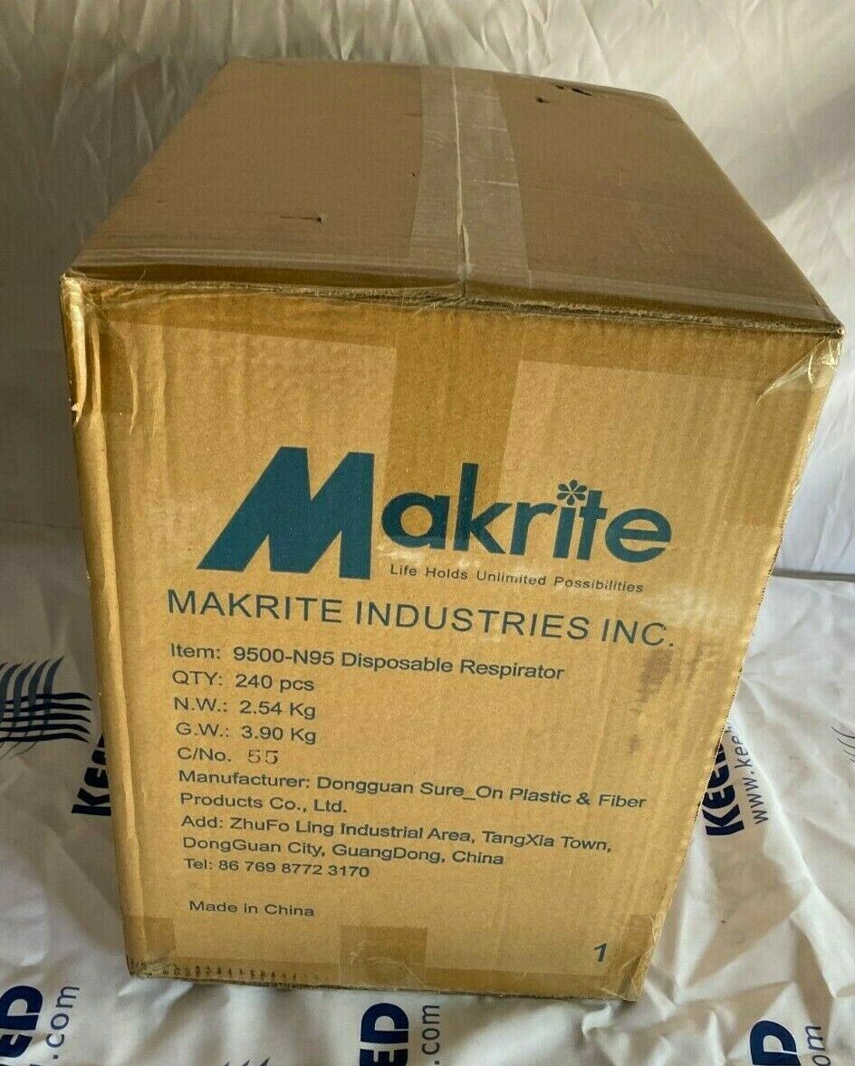 Cartons of Makrite Deposable Respirators Exp 06/23 ( 120 counts ) DIAGNOSTIC ULTRASOUND MACHINES FOR SALE