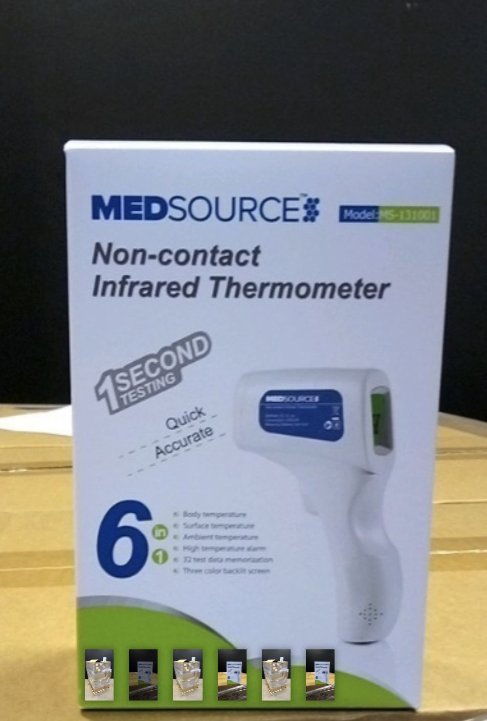 MEDSOURCE NON-CONTACT INFRARED THERMOMETER DIAGNOSTIC ULTRASOUND MACHINES FOR SALE