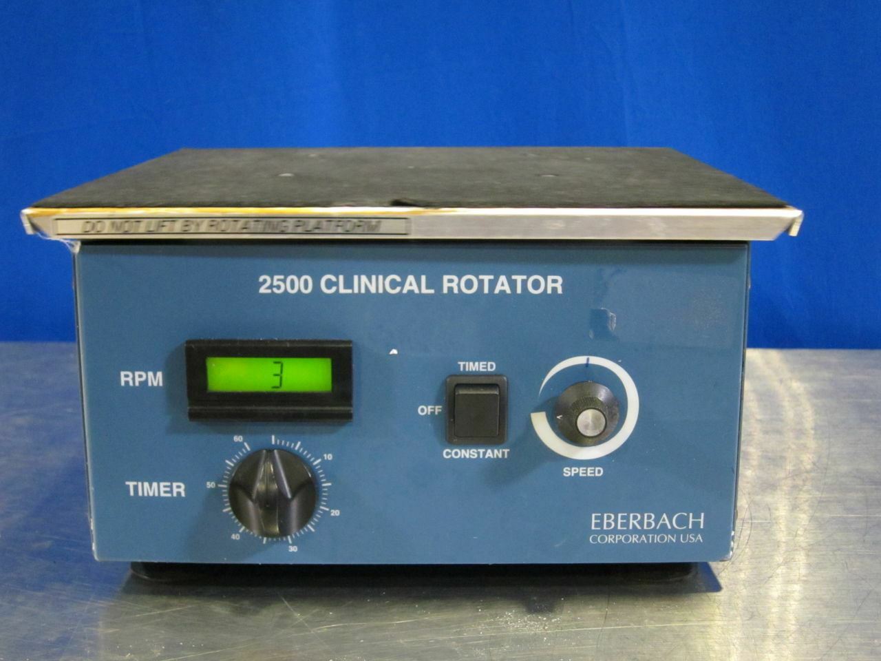 Eberbach Corp 2500 Clinical Rotator Model 2500 (NY131U) DIAGNOSTIC ULTRASOUND MACHINES FOR SALE