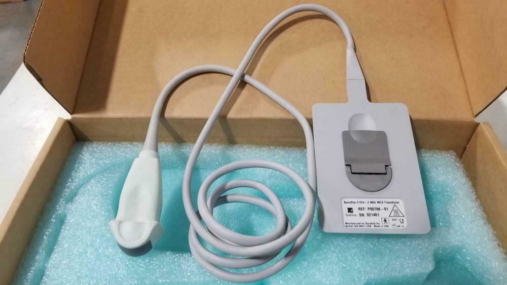 SONOSITE C15/4-2 MICRO-CONVEX ARRAY TRANSDUCER PROBE COMPATIBLE WITH 180/TITAN DIAGNOSTIC ULTRASOUND MACHINES FOR SALE