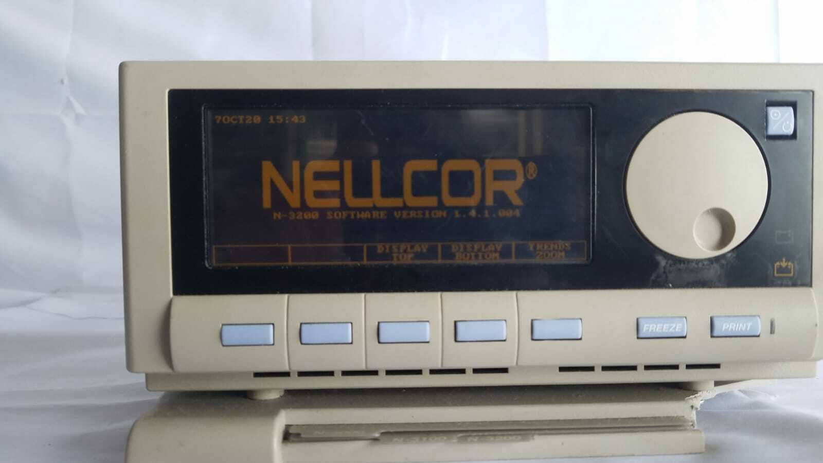 Nellcor N-3200 N10 Software Version 1.4.1.004 (NY120U) DIAGNOSTIC ULTRASOUND MACHINES FOR SALE