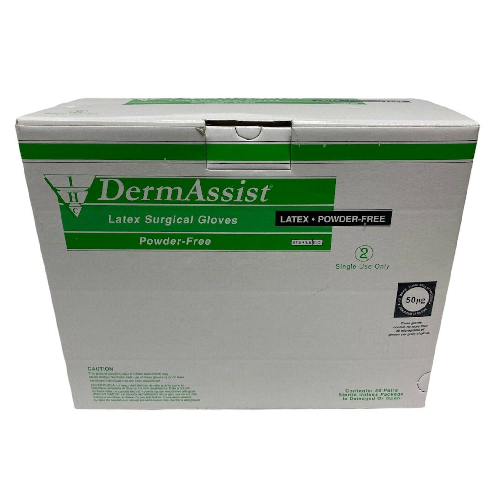 Innovative Healthcare DermAssist 133700 Gloves Size 7 (Box of 50 Pairs) | CEA-22 DIAGNOSTIC ULTRASOUND MACHINES FOR SALE