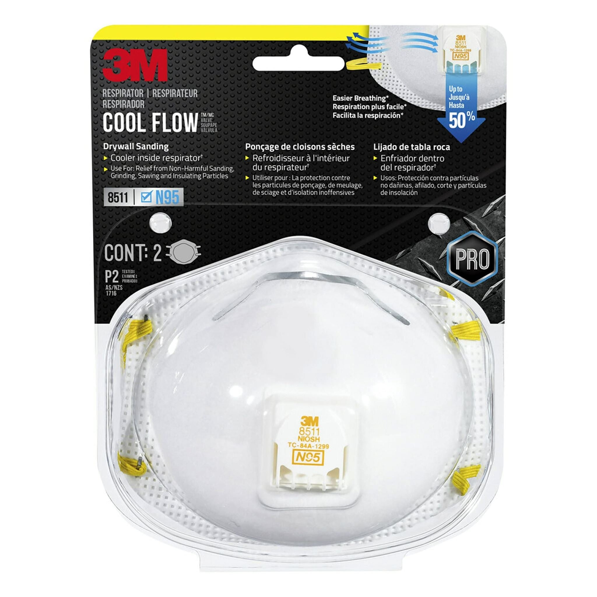 3M 8511 Respirator, N95, Cool Flow Valve, Disposable-Lightweight Design, 2-Pack DIAGNOSTIC ULTRASOUND MACHINES FOR SALE