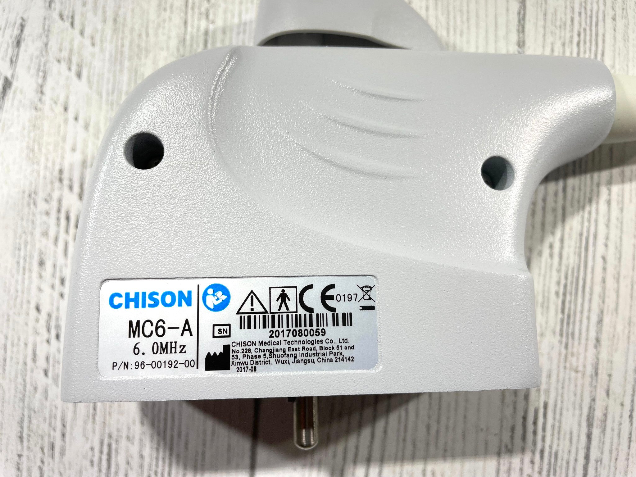 Chison Medical MC6-A Ultrasound Probe SN:2017080059 DIAGNOSTIC ULTRASOUND MACHINES FOR SALE