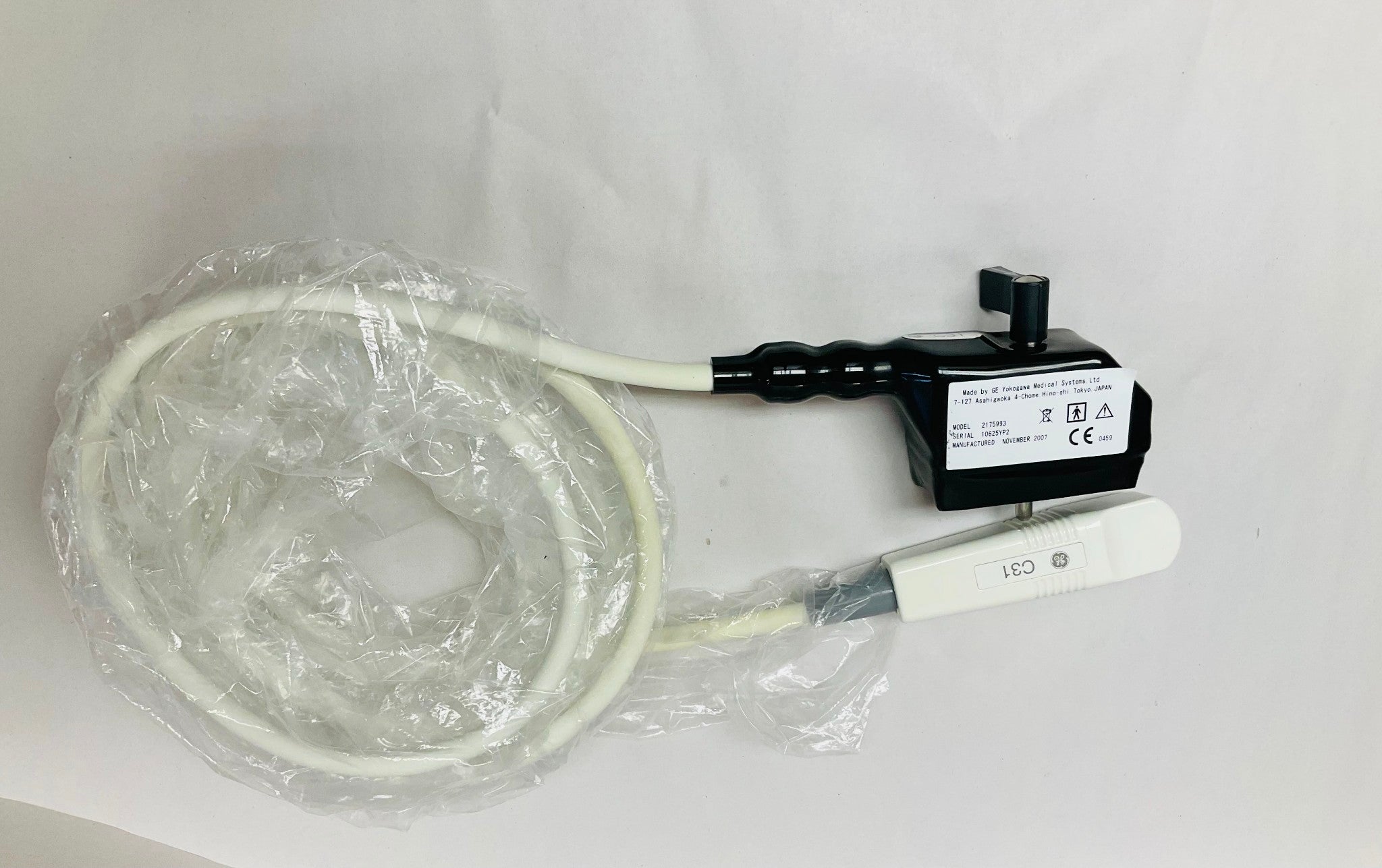 GE -C31 Model: 2175993 Ultrasound Probe Transducer-2007 DIAGNOSTIC ULTRASOUND MACHINES FOR SALE