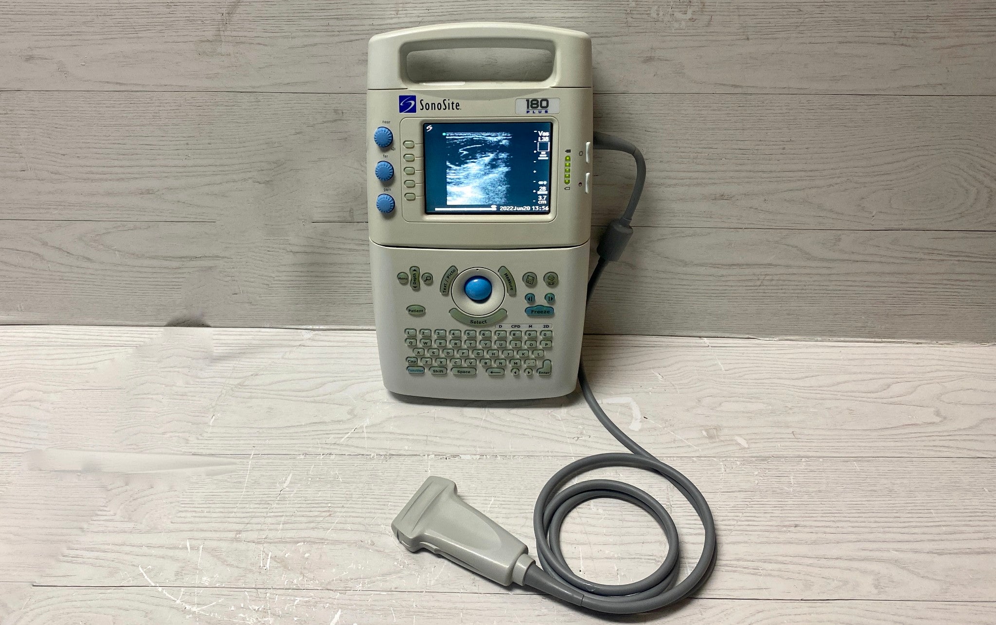 SonoSite 180 Plus Portable ultrasound with one linear array probe L738 DIAGNOSTIC ULTRASOUND MACHINES FOR SALE