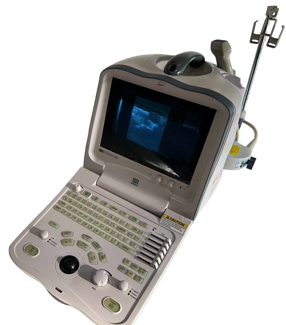 MINDRAY DP6600 Ultrasound with one linear Array Probe  75L38EA DIAGNOSTIC ULTRASOUND MACHINES FOR SALE