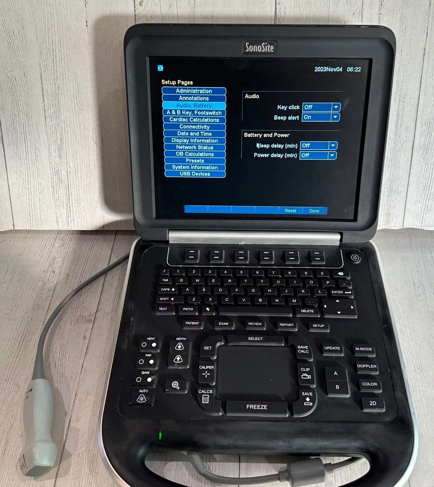 Sonosite Edge Portable Ultrasound & Phased Array Cardiac Probe P21x Warranty DIAGNOSTIC ULTRASOUND MACHINES FOR SALE