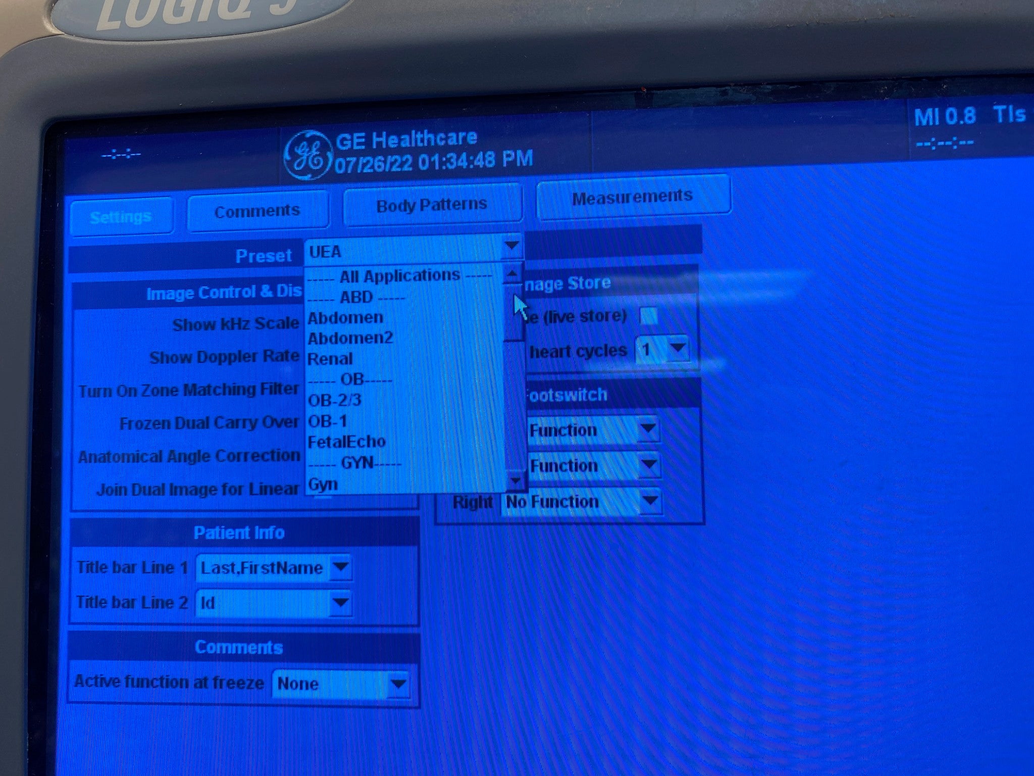 GE LOGIQ 9 ULTRASOUND MACHINE WITH 3 PROBES (M12L, E8C, 9L) 2005 DIAGNOSTIC ULTRASOUND MACHINES FOR SALE